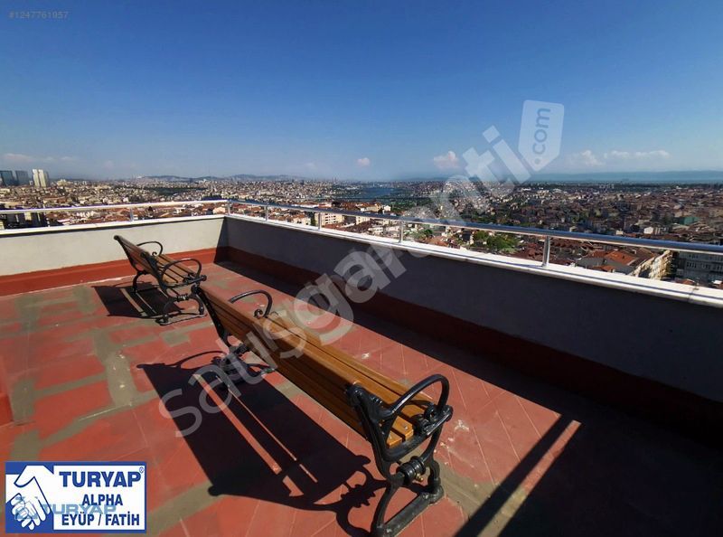 TURYAP ALPHA' DAN 1+1 HALİÇ PANORAMADA KİRALIK DAİRE