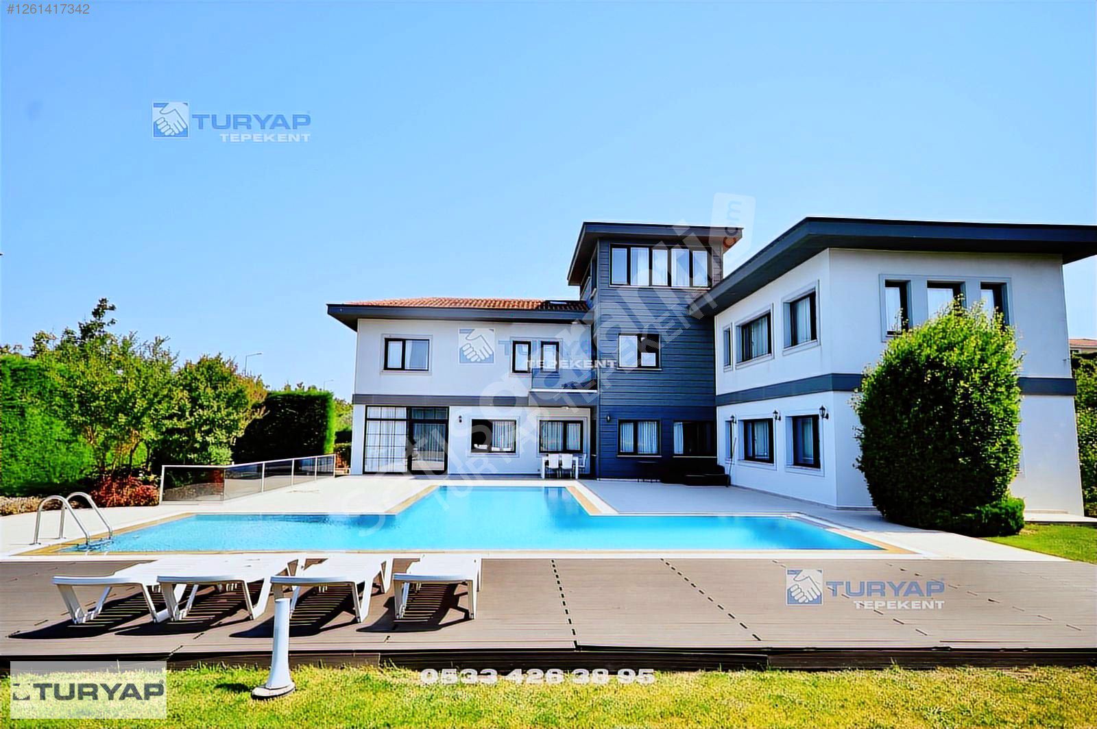 TURYAP'TAN TEPEKENTTE SATILIK BİTMİŞ MÜSTAKİL MODERN VİLLA