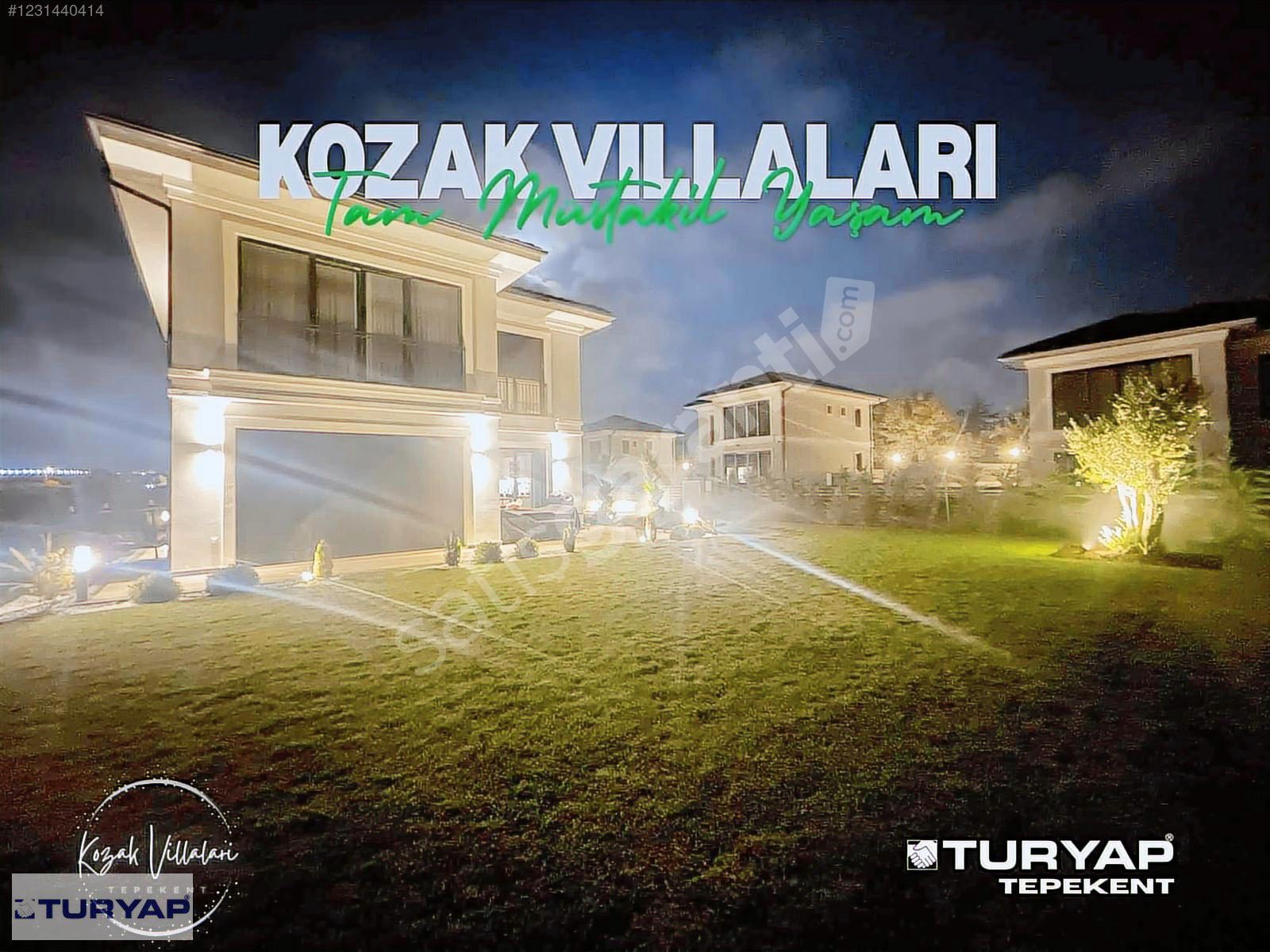 TURYAP'TAN TEPEKENT'TE TEMELDEN SIFIR ÖZEL SİTEDE MÜSTAKİL VİLLA