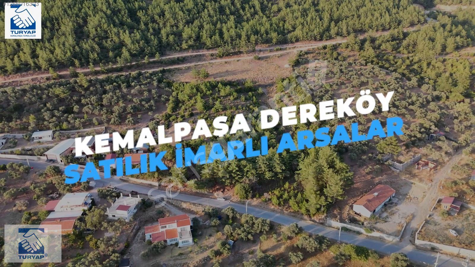 İzmir Kemalpaşa Dereköyde 3532m² İmarlı Satılık Arsa
