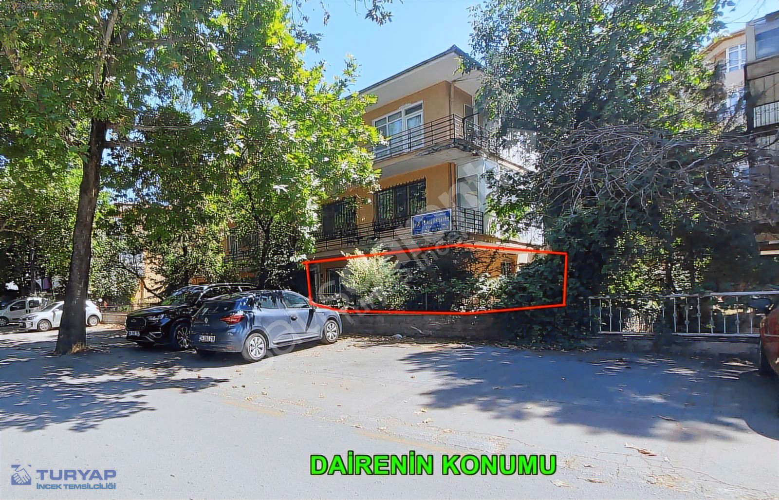GOP'DA FISKİYE SOK.TA GİRİŞ KAT YENILENMİŞ 2+1 SATILIK DAİRE