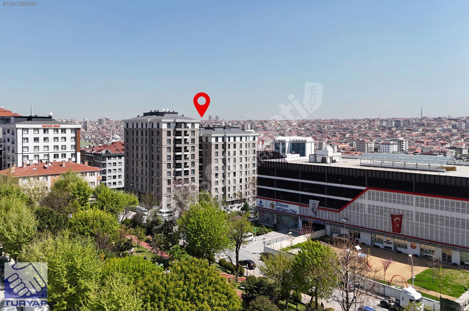 Turyap'tan, Sosyal Tesisli Sitede, 4+1, 178m2, 7.Kat, Sıfır, Lüx