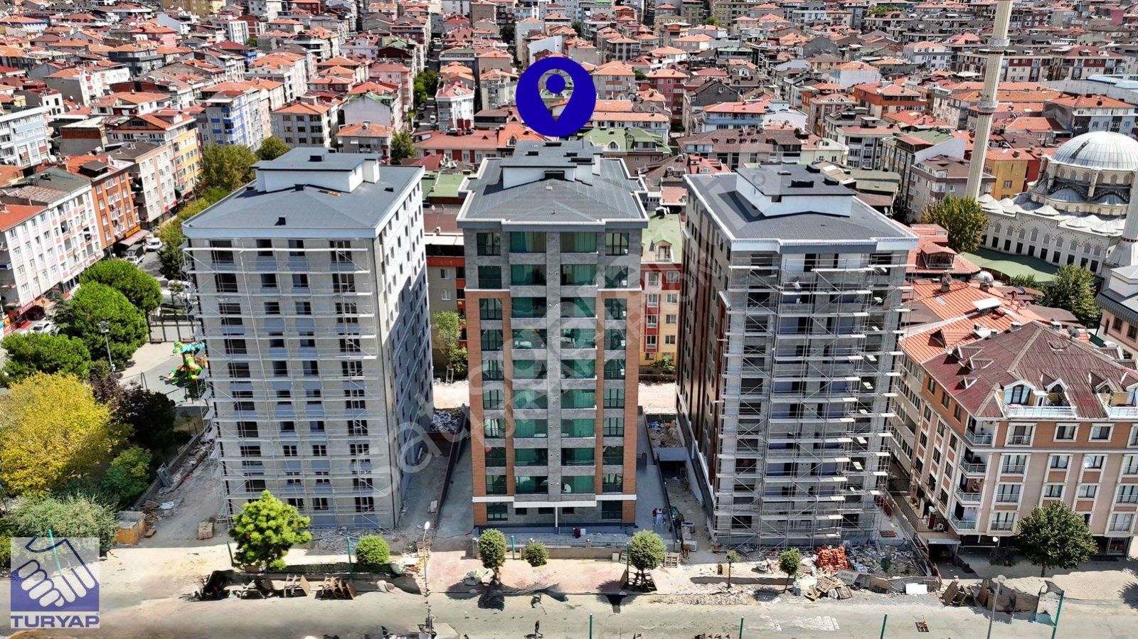 Turyap'tan, Site İçi, 3+1, 144m2, 7.Kat, Kapanmaz Manzaralı, Lüx