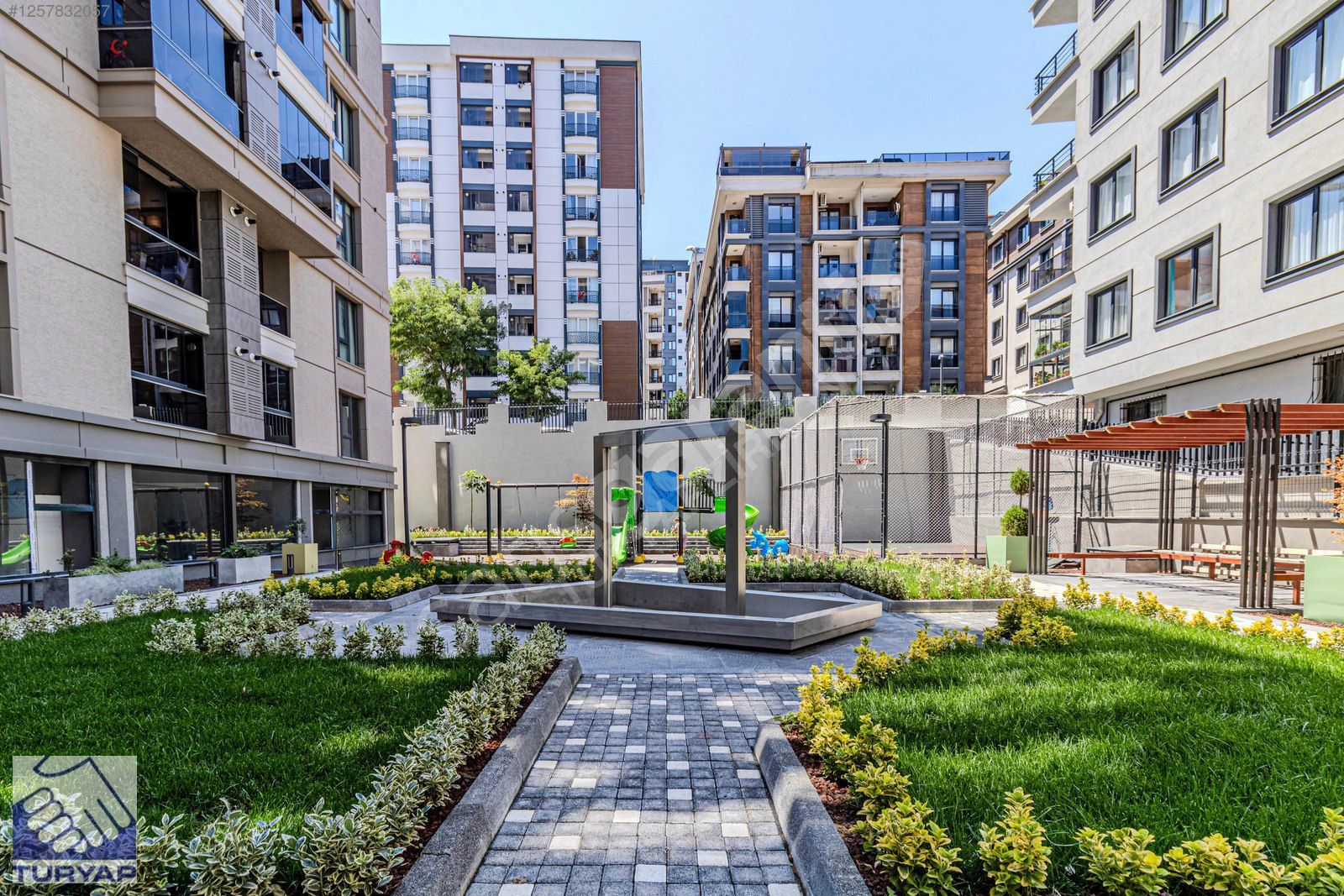Turyap'tan, Sosyal Tesisli Sitede, Sıfır, 3+1, 135m2, Lüx FIRSAT