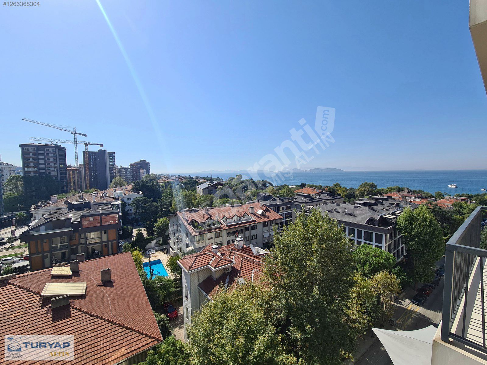 18 MART SOKAKTA 105M2 NET BALKONLU AÇIK DENİZ MANZARALI 9 YILLIK