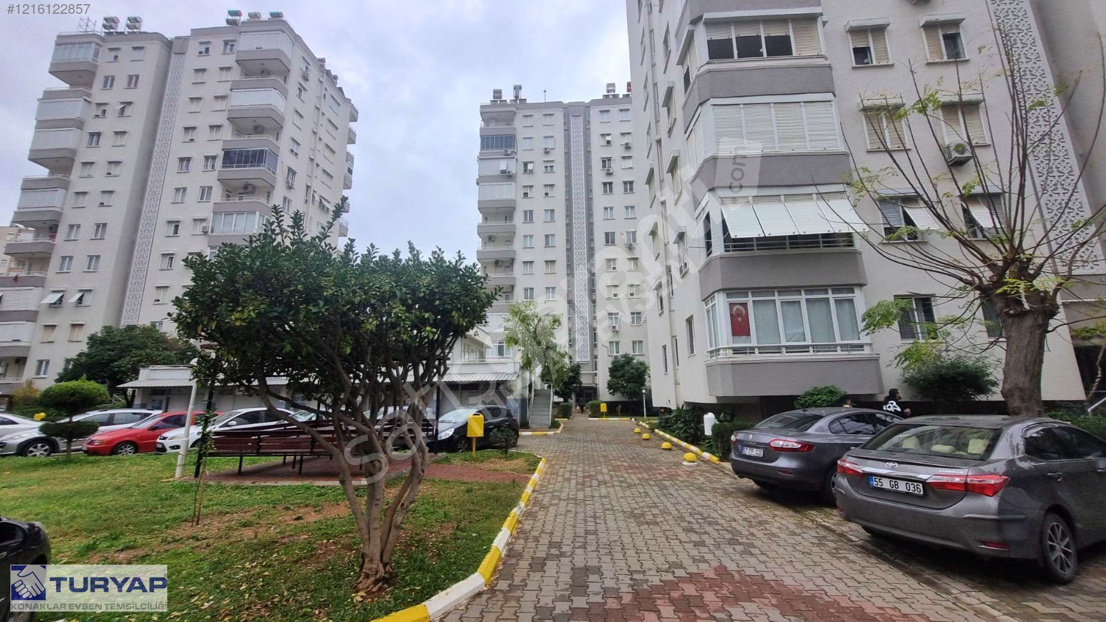 KONYAALTI SİTELER'DE DOĞALGAZLI GENİŞ 3+1 DAİRE
