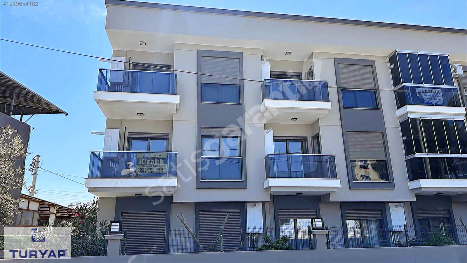 TURYAP GAZİEMİR'DEN PANCAR İZBAN KARŞISI 1+1 SIFIR KİRALIK DAİRE