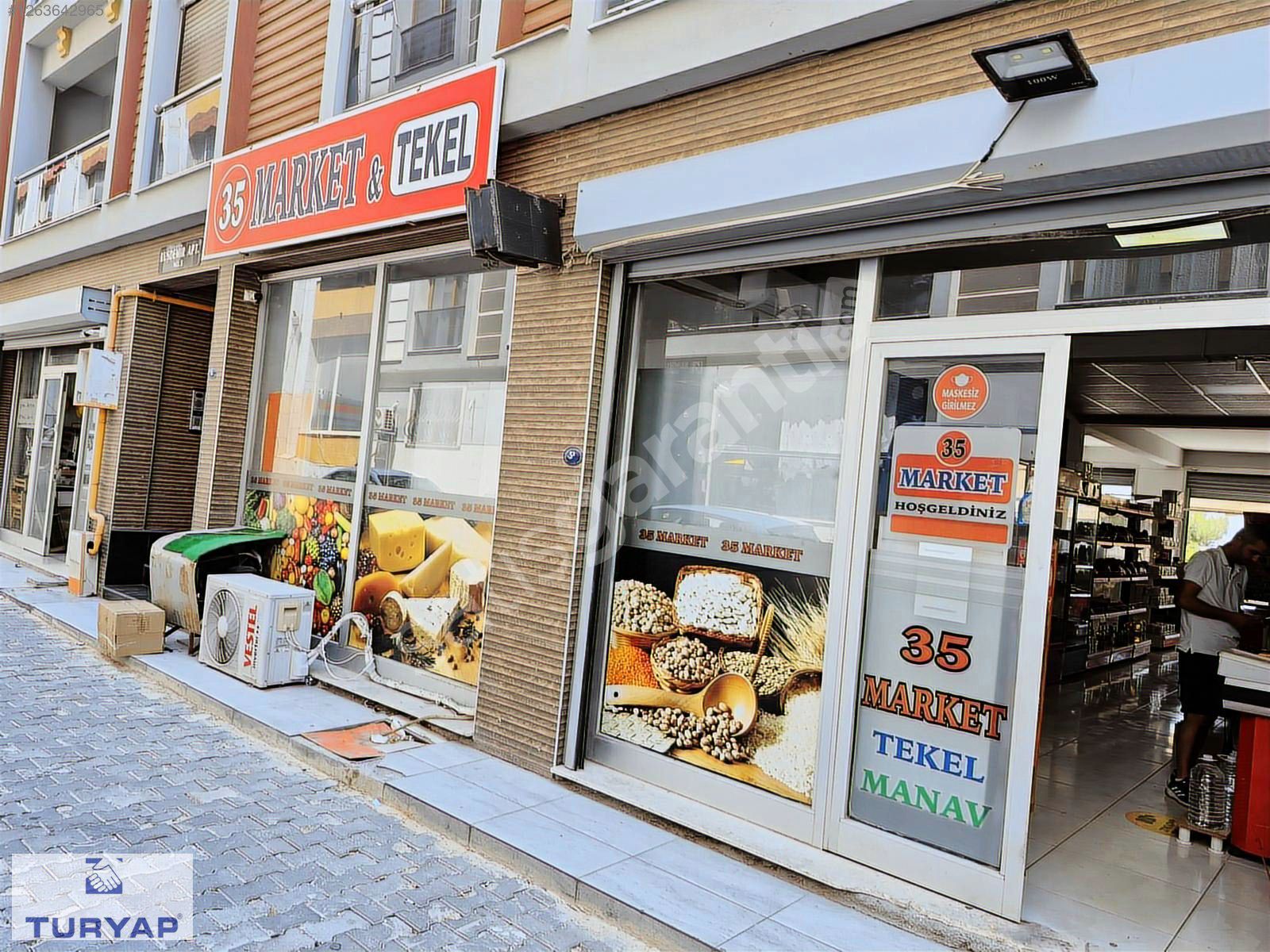 GAZİEMİR TURYAPTAN ÇİĞLİ YENİ MAH. ZEMİN KAT SATILIK DÜKKAN