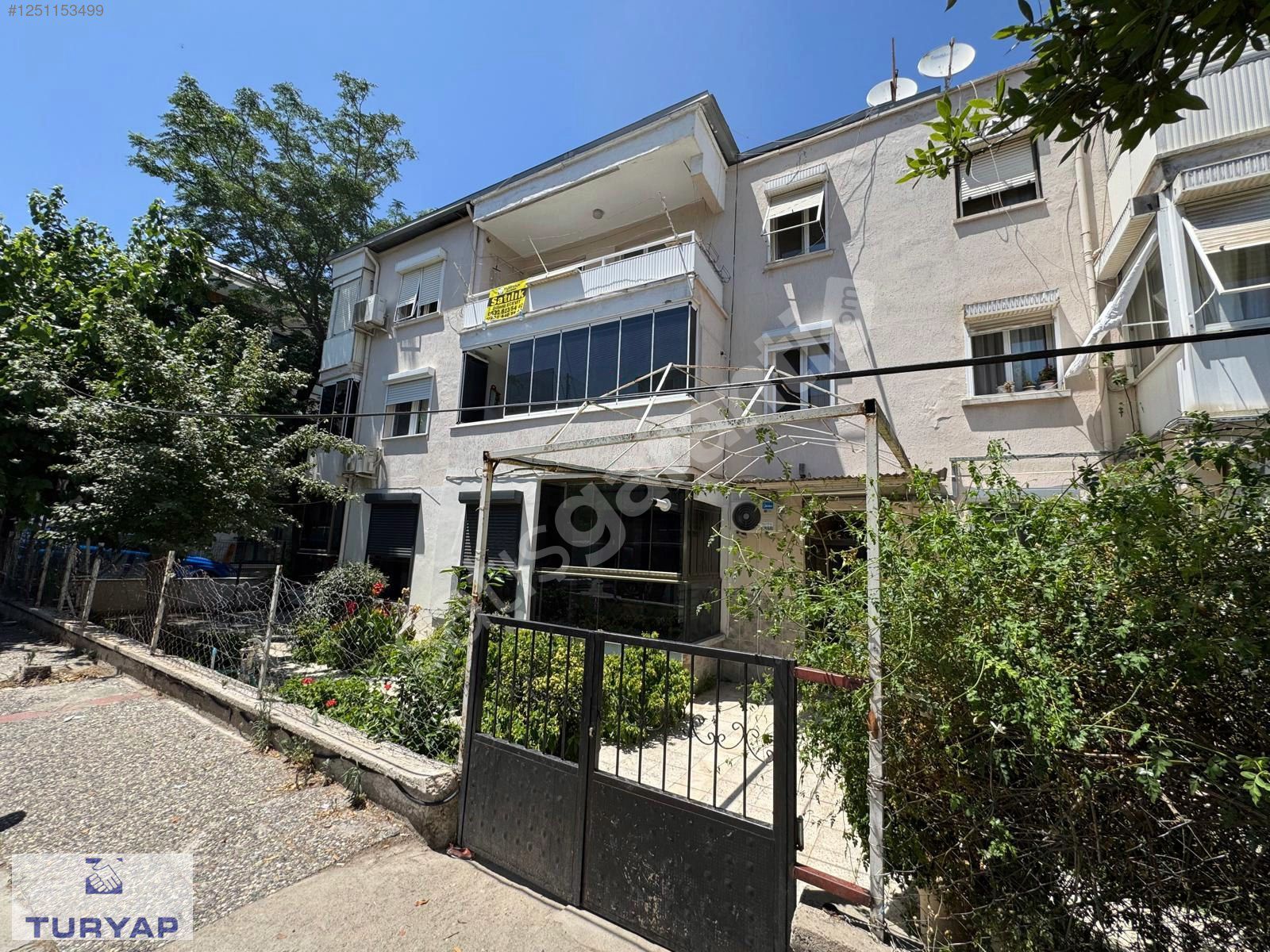 GAZİEMİR TURYAP'TAN 9 EYLÜL MH. SATILIK 3+1 FERAH DAİRE