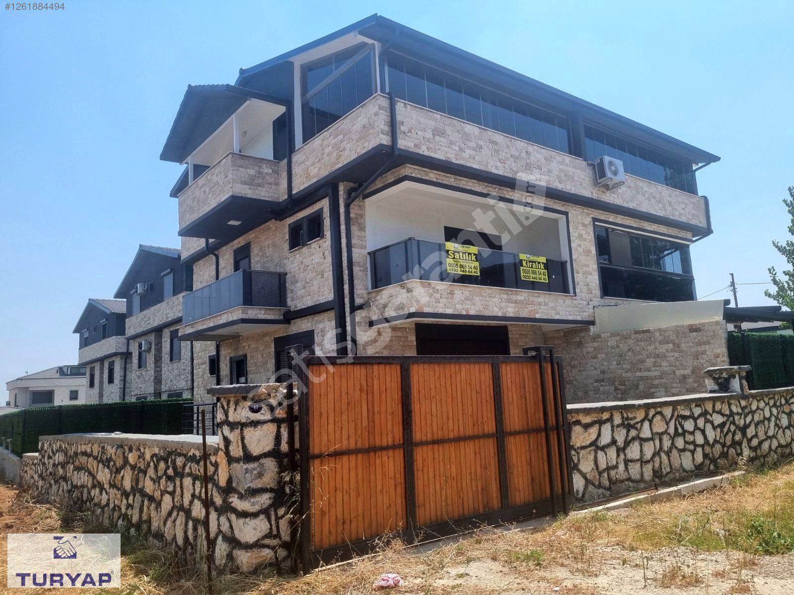 İNÖNÜ MAH. MÜSTAKİL HAVUZLU KİRALIK 4+1 TRİPLEKS VİLLA
