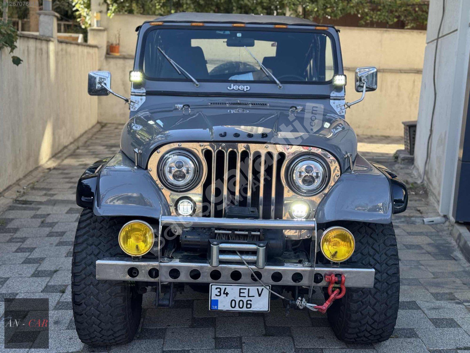 I ANCAR I 1980 MODEL KOLEKSİYONLUK JEEP CJ5 EKSİKSİZ