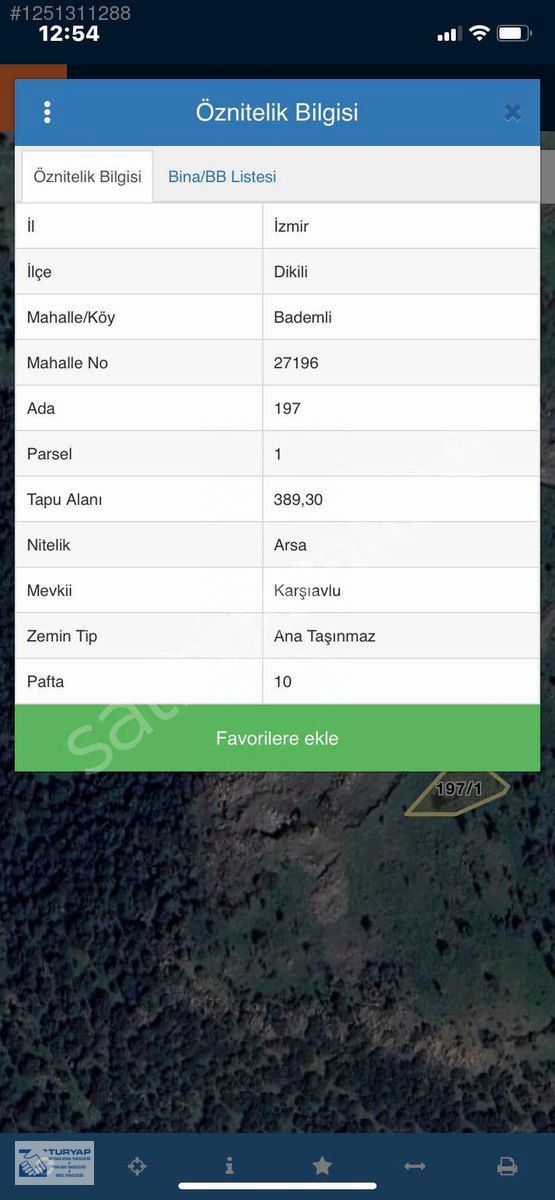 BADEMLİDE FULL DENİZ MANZARALI İMARLI ARSA