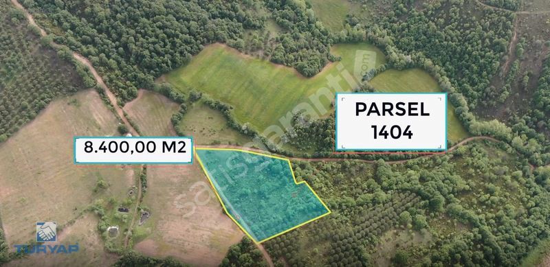 ÇANAKKALE BİGA HARMANLI KÖYÜ 8.400M2 SATILIK TARLA