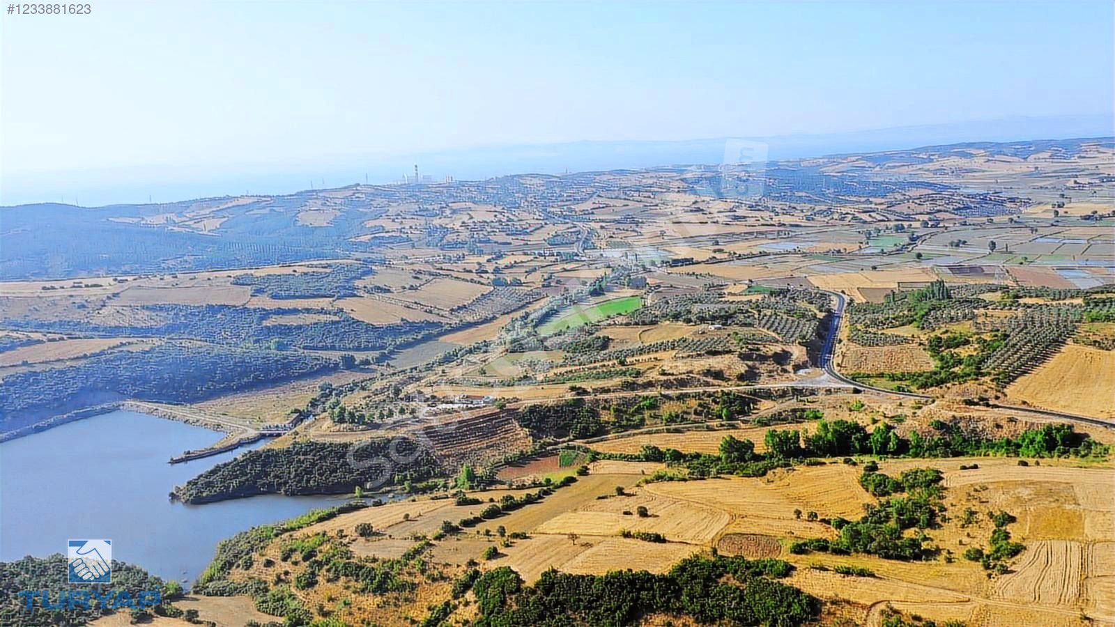 ÇANAKKALE BİGA BEKİRLİ KÖYÜ 5.859 M2 YATIRIMLIK GÖLET MANZARALI