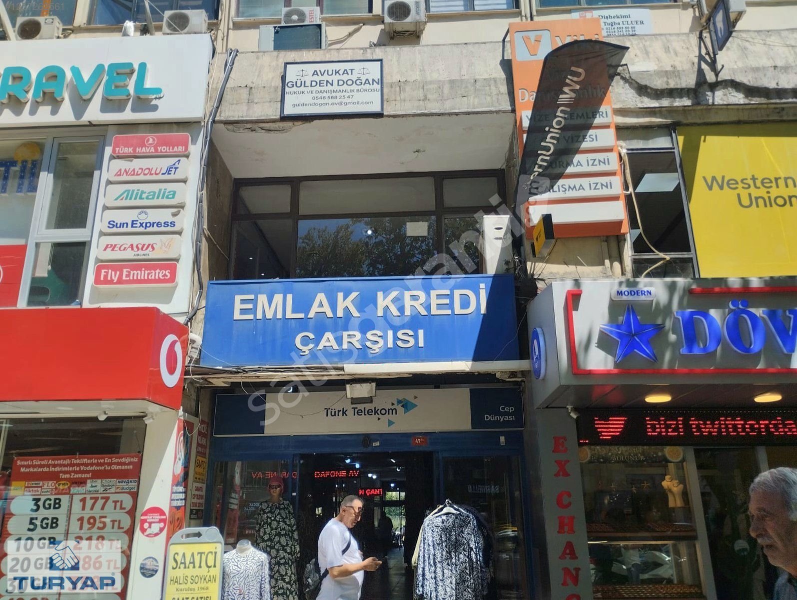ÜSKÜDAR MİMAR SİNAN MAH. EMLAK KREDİ ÇARŞISINDA SATILIK OFİS