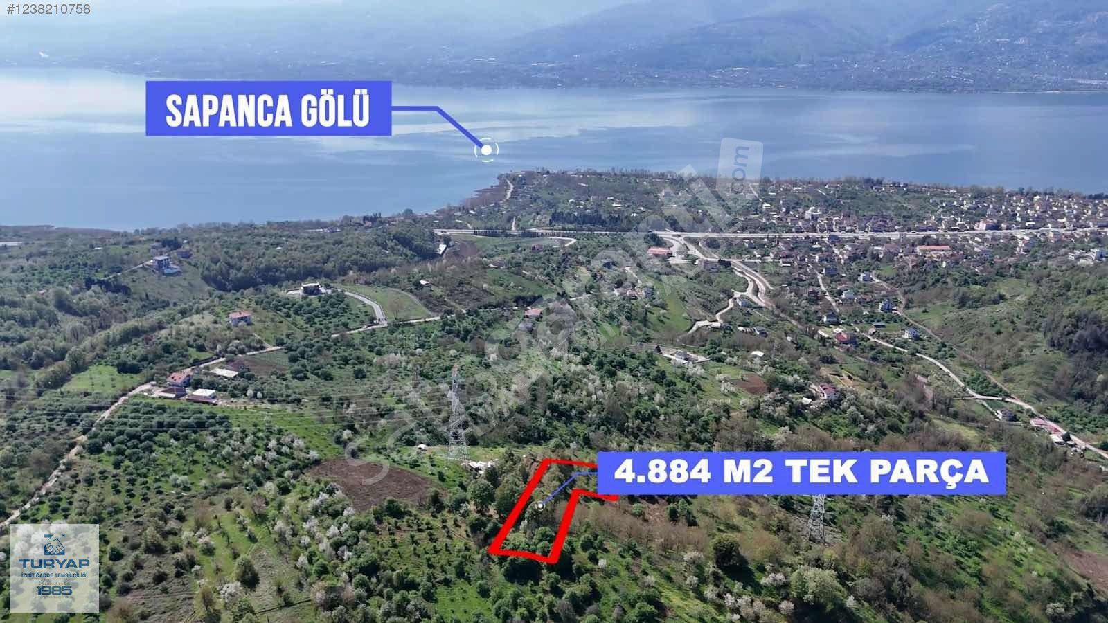 Turyap'tan Kartepe Eşme Göl Manzaralı Satılık Meyve Bahçesi