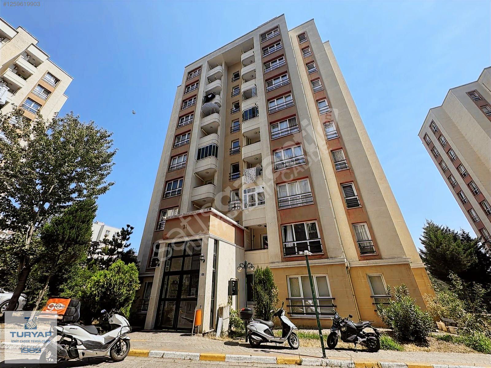 Turyap'tan Kent Konut 3.Etap Eşyalı Kiralık 2+1 Bahçe Kat