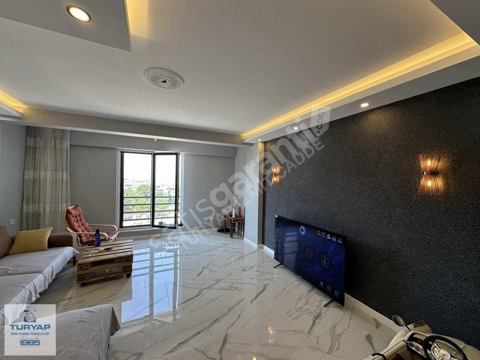 TURYAP'TAN YAZLIK'TA DENİZ MANZARALI 3+1 YERDEN ISITMA DAİRE