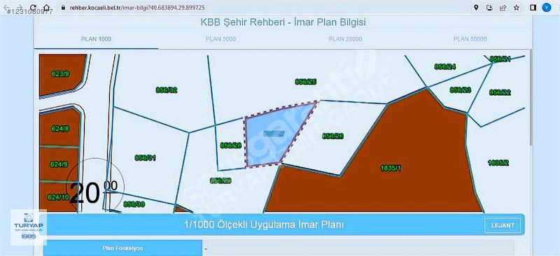 TURYAP'TAN BAŞİSEKELE YENİKÖY MERKEZ SATILIKK 1.186 M2 İMAR DİBİ