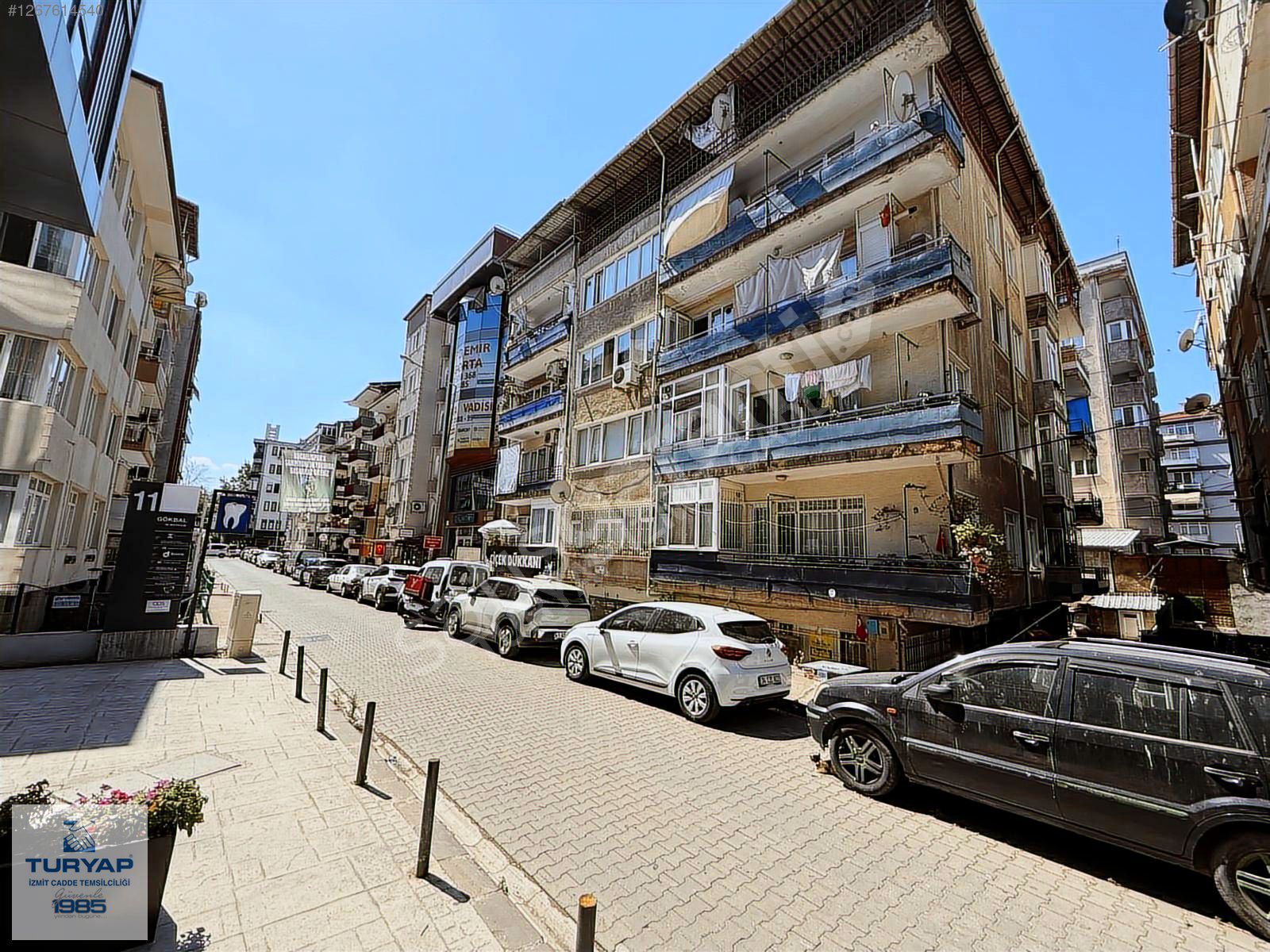 TURYAP'tan İzmit Merkezde Giriş Kat 2+1 Eşyalı Kiralık Daire