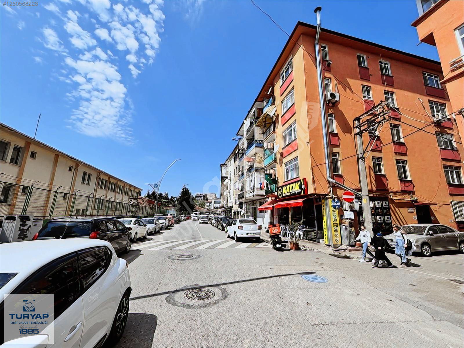 TURYAP'tan Devlet Hastanesi Sokağında 2+1 Kiralık Daire