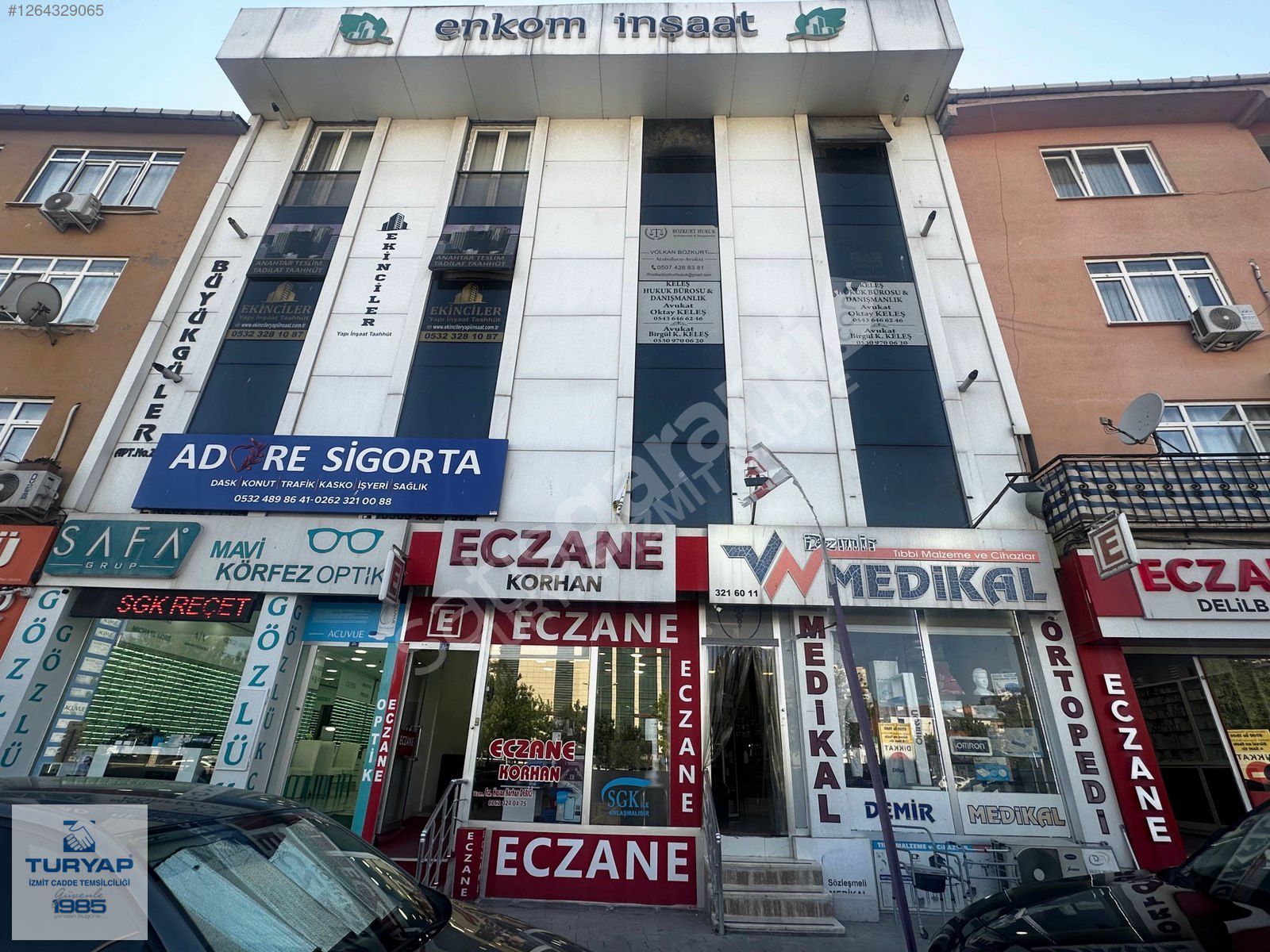 Turyap'tan Devlet Hastanesi Karşısı Kurumsal Kiracılı Ticari