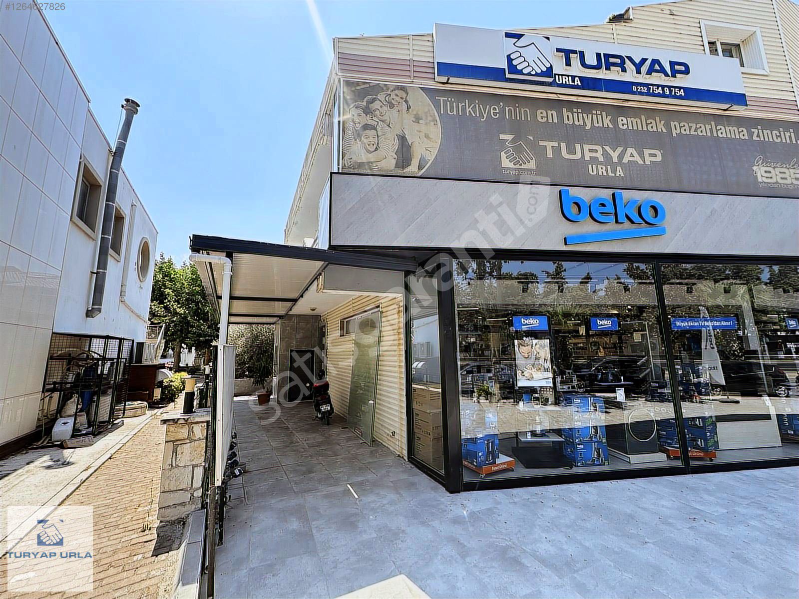 TURYAP'tan Urla Yelaltı Mh.de Giriş Kat 40 m2 Dükkan