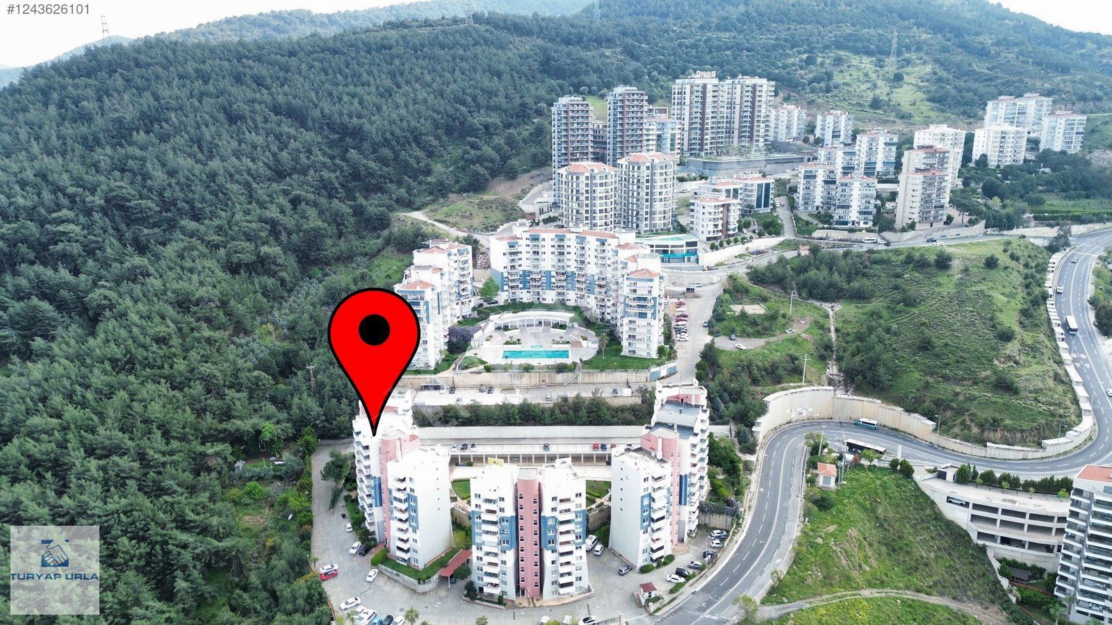 TURYAP'tan Narlıdere Altın Vadi Evlerinde Deniz Manzaralı 3+1