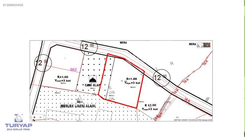 TURYAP TAN ŞİLE ÇAYIRBAŞINDA APARTMAN İMARLI ARSA.