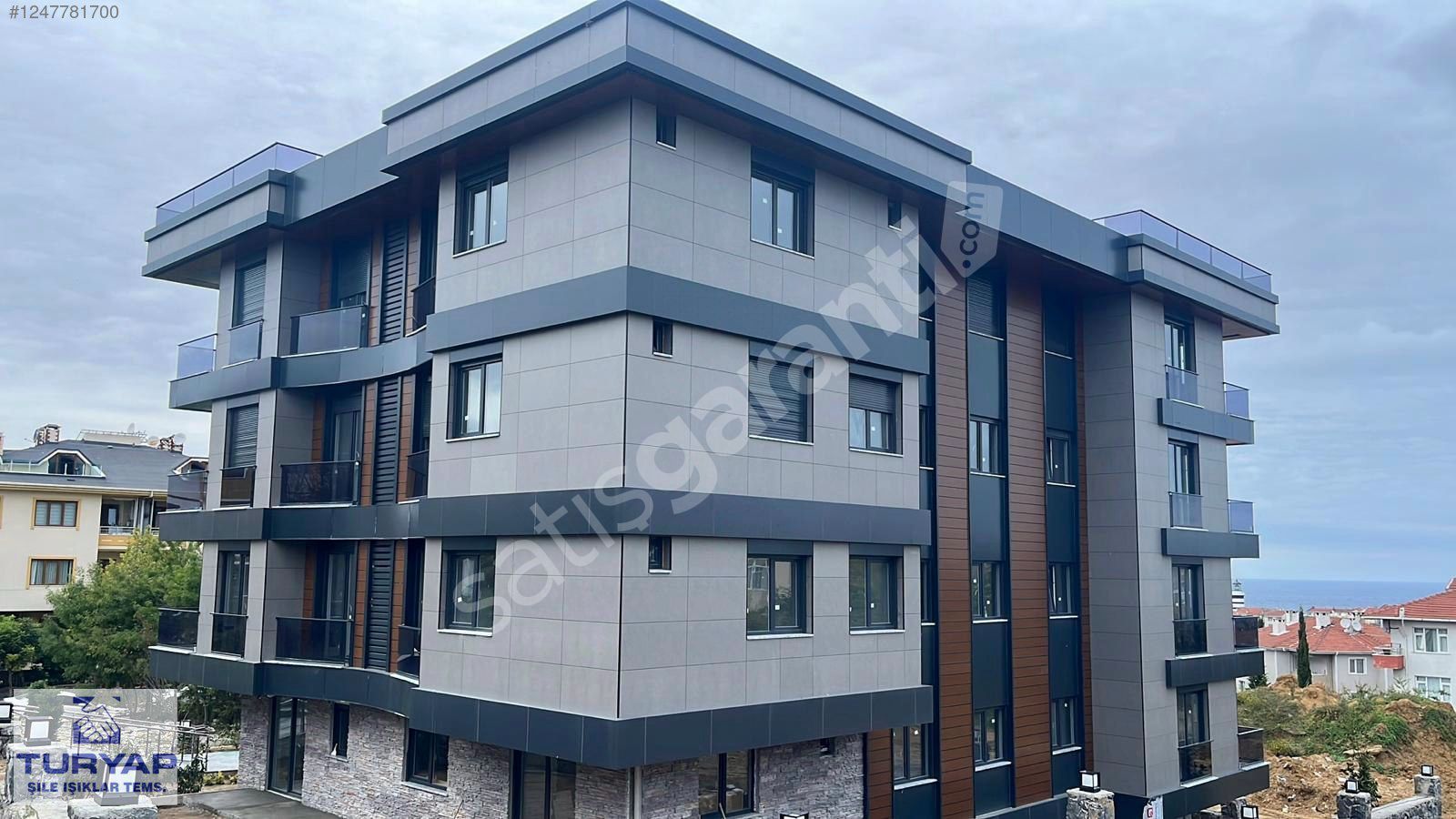 ŞİLE 'DE SATILIK ARA KAT 3+1 DAİRE DENİZ MANZARALI TURYAP'TAN