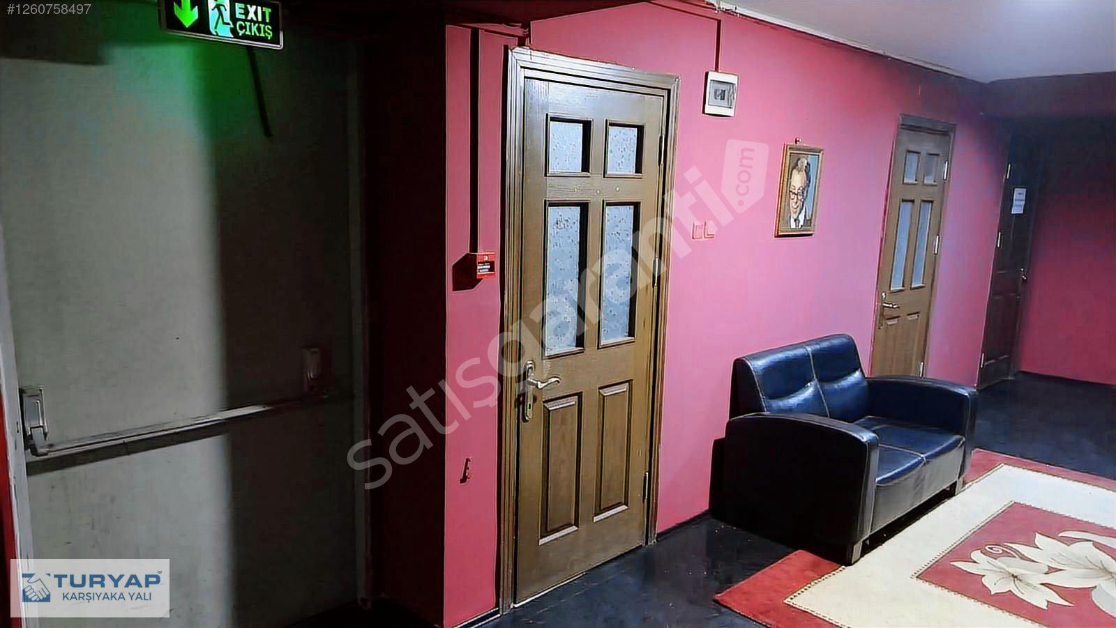 KARŞIYAKA ÇARŞIDA PASAJ İÇİNDE OFİS
