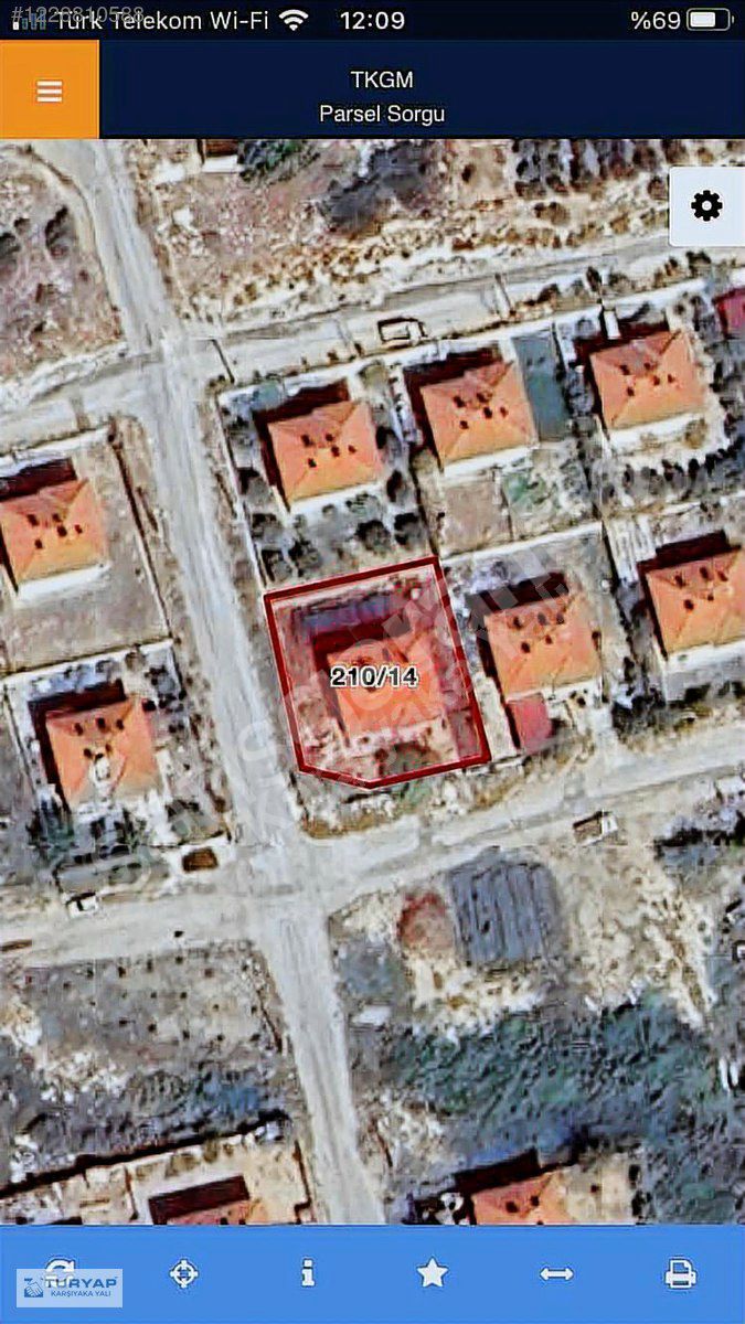 MENDERES BULGURCA 502 m2 arsa içinde iki katlı satılık ev