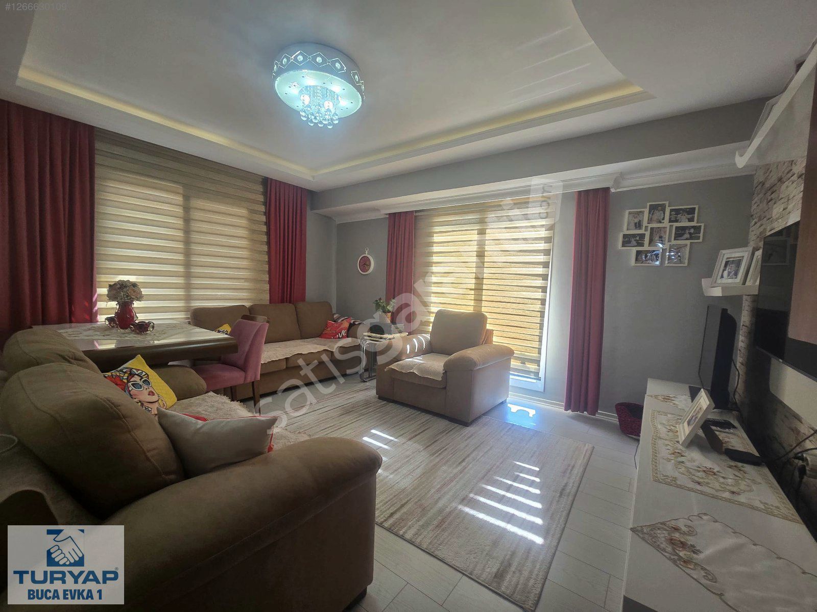TURYAP'TAN HÜRRİYET MAH'DE İZBAN YAKINI ARAKAT SATILIK 3+1 DAİRE