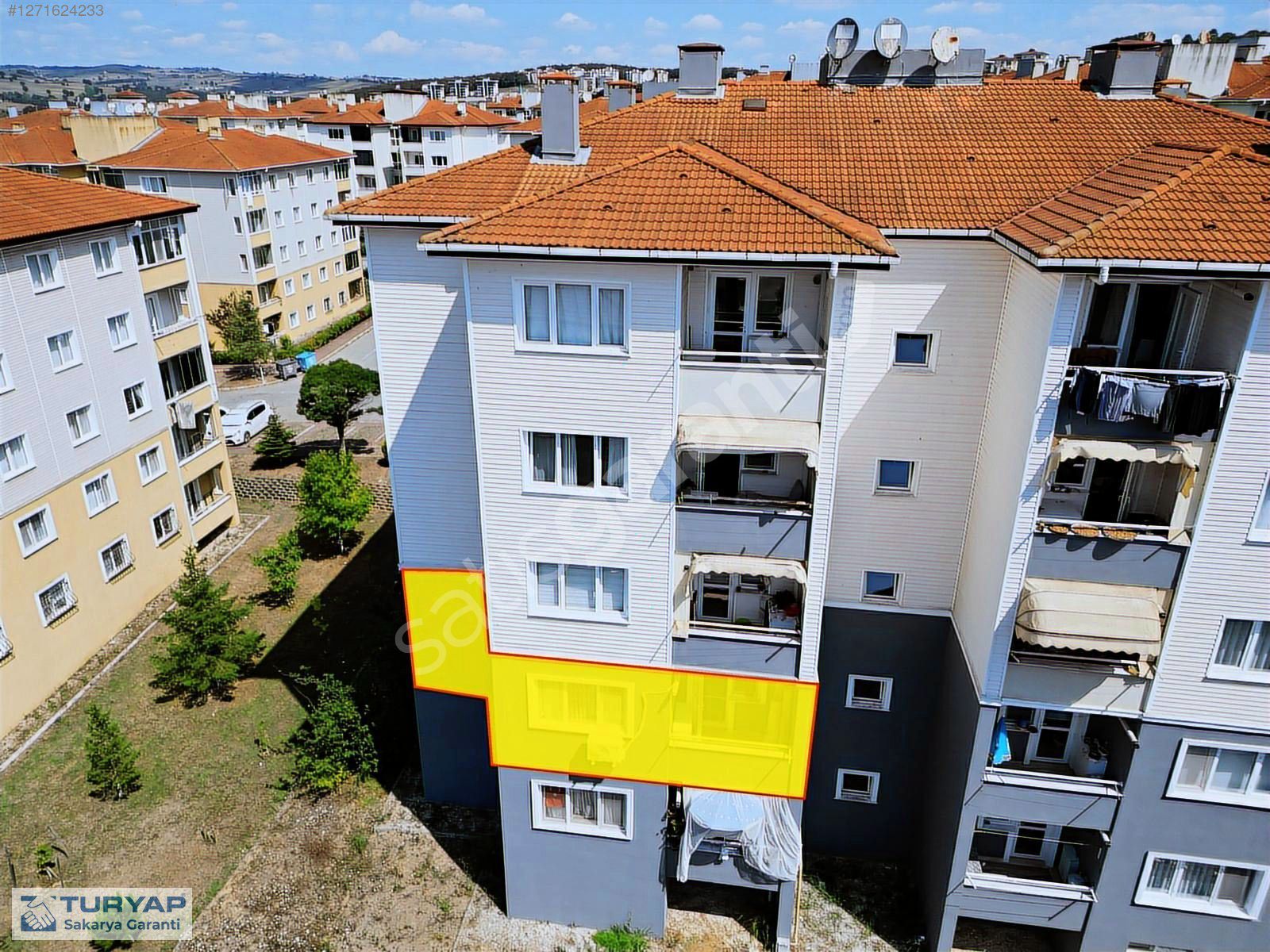 TURYAP'TAN KORUCUK MAH. İDEALKENT SİTESİ 2+1 DAİRE