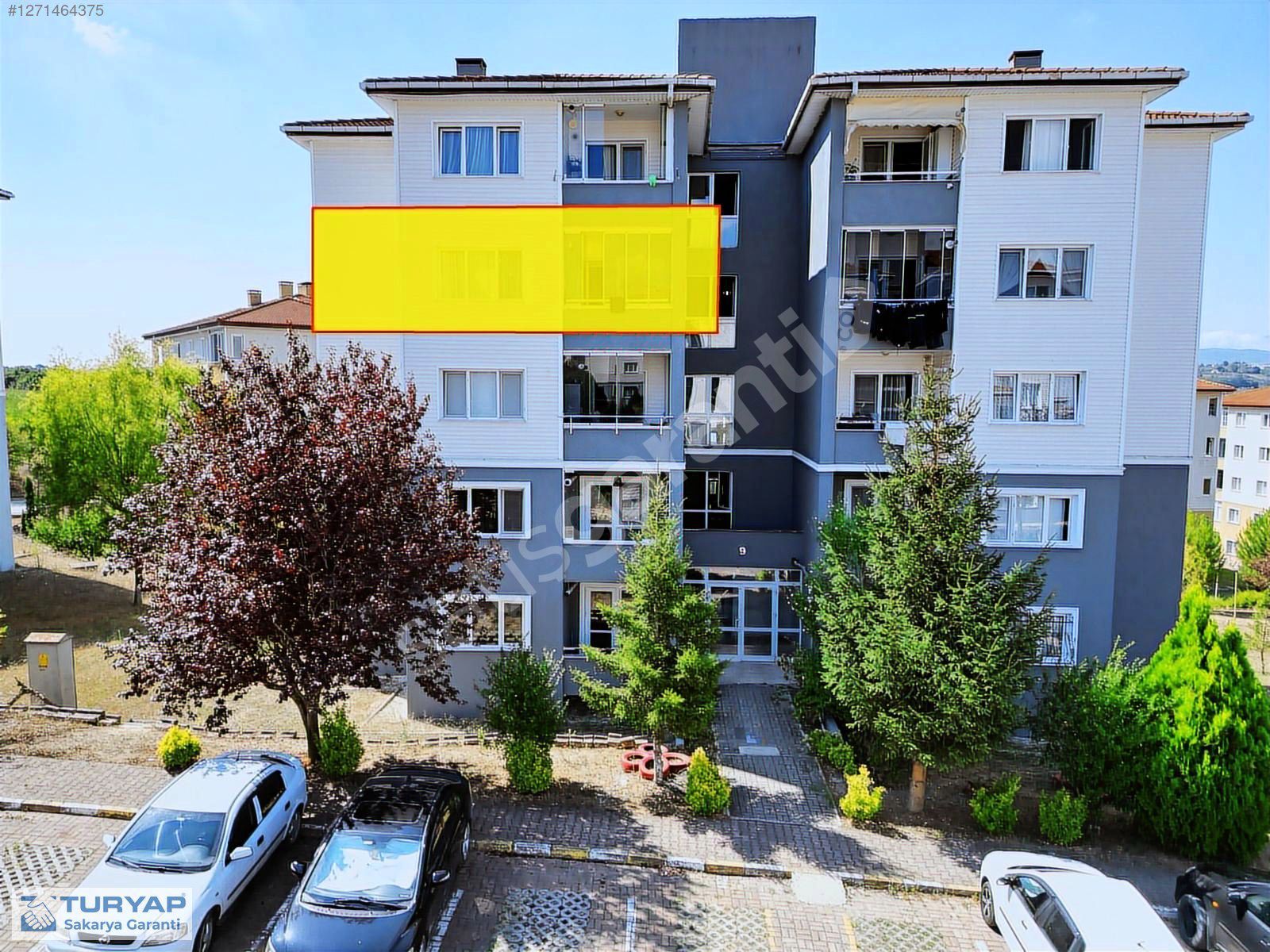 TURYAP'TAN KORUCUK İDEALKENT SİTESİNDE SATILIK 2+1 DAİRE