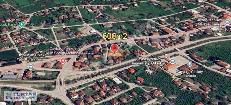 ÇAYBAŞIYENİKÖY'DE MERKEZİ KONUMDA, %30 İMARLI ARSANIZ HAZIR!!