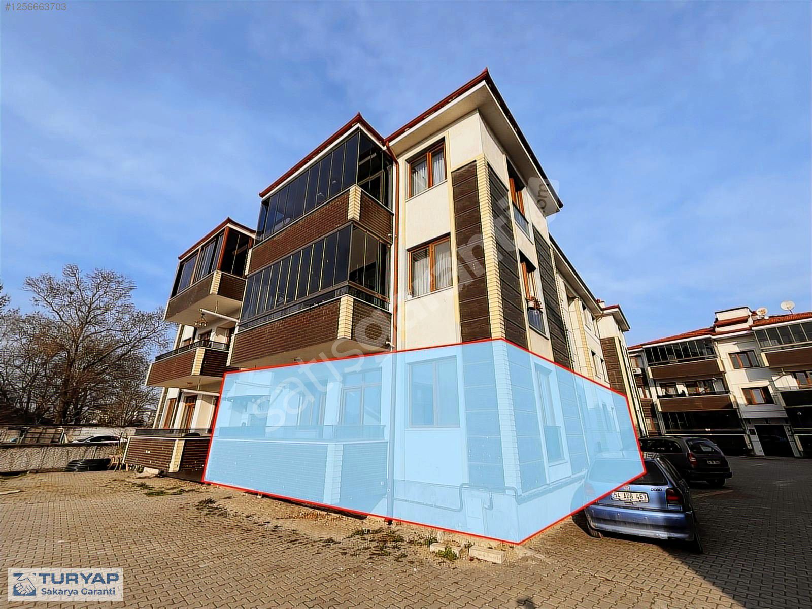 SERDİVAN YAZLIK' TA KAT MÜLKİYETLİ SATILIK 3+1 DAİRE