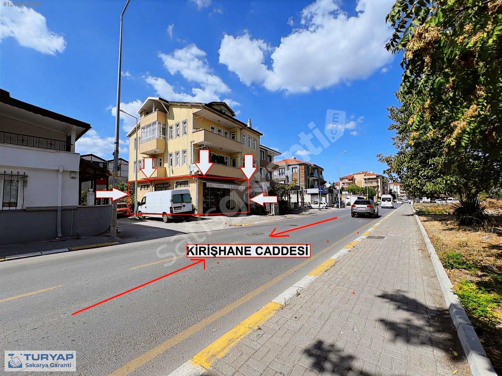 Sakarya Serdivan Kirişhane Caddesi Üzerinde Satılık İşyeri.