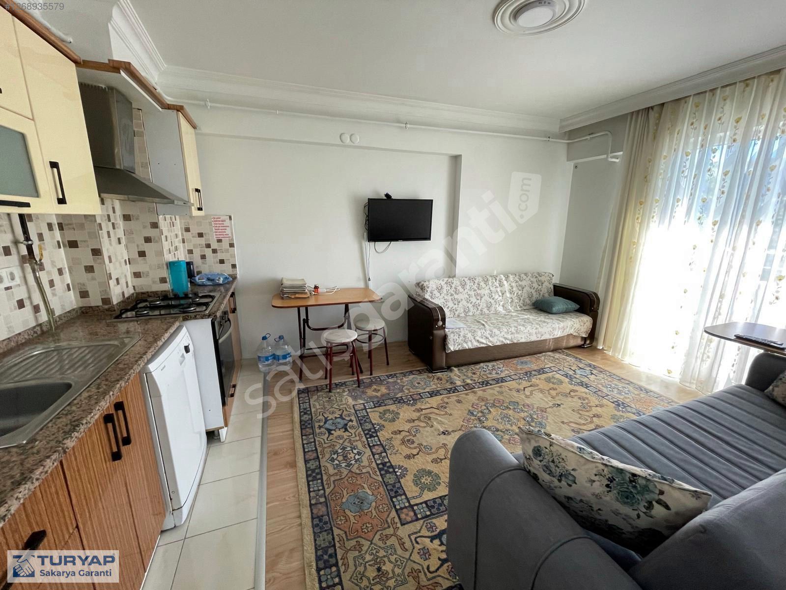 Serdivan Bahçelievlerde Güzel Konumda 1+1 Kiralık Daire