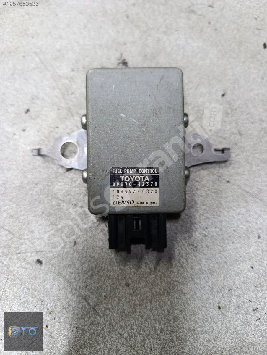 TOYOTA AURİS YAKIT KONTROL MODÜLÜ 89570-12370