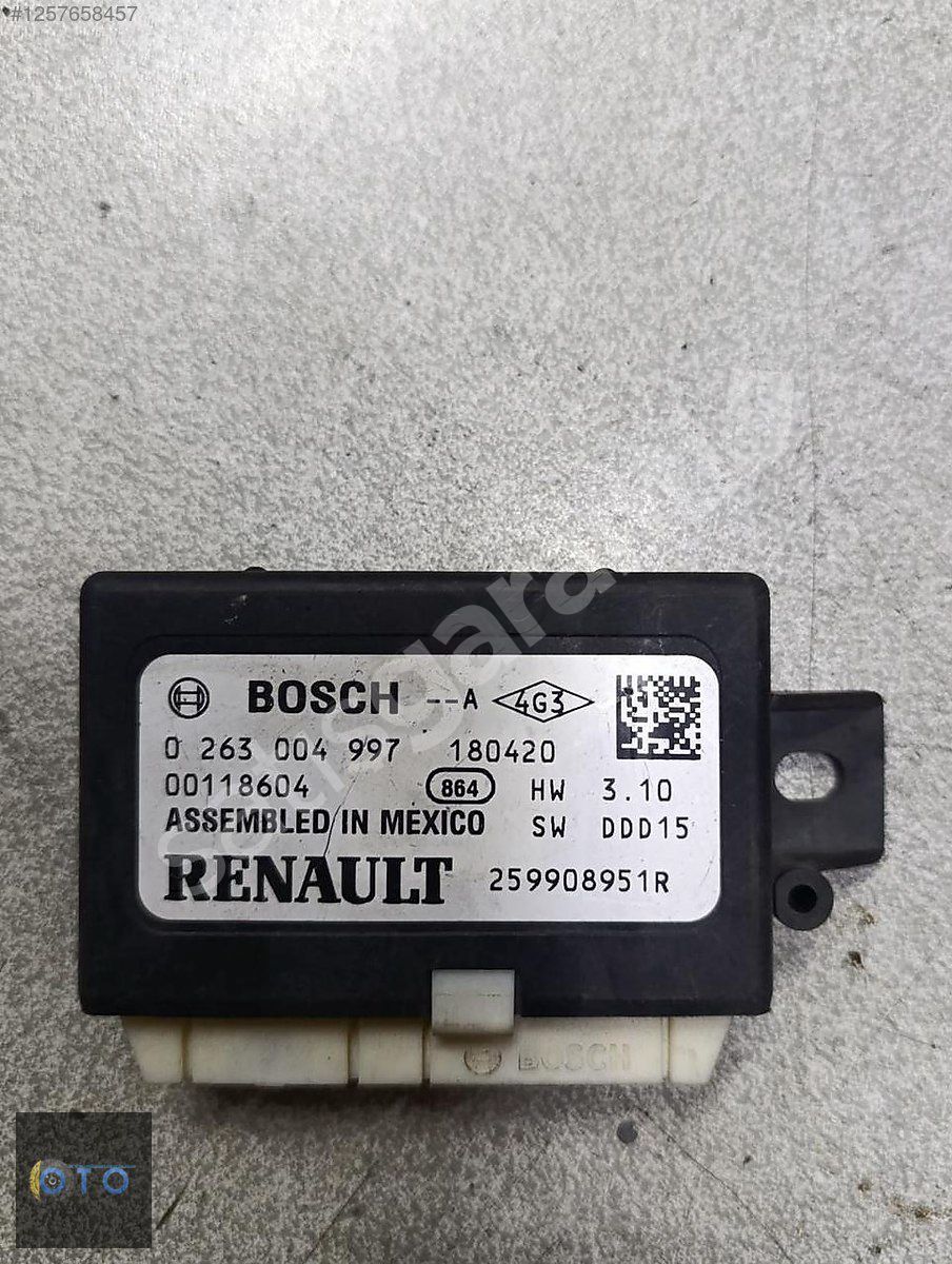 RENAULT MEGANE 4 PARK SENSÖR BEYNİ 259908951R