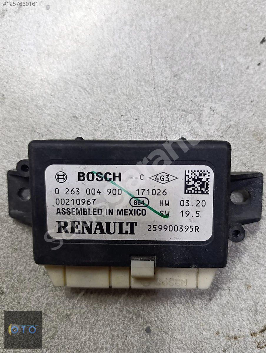 RENAULT MEGANE 4 PARK FREN BEYNİ 259900395R