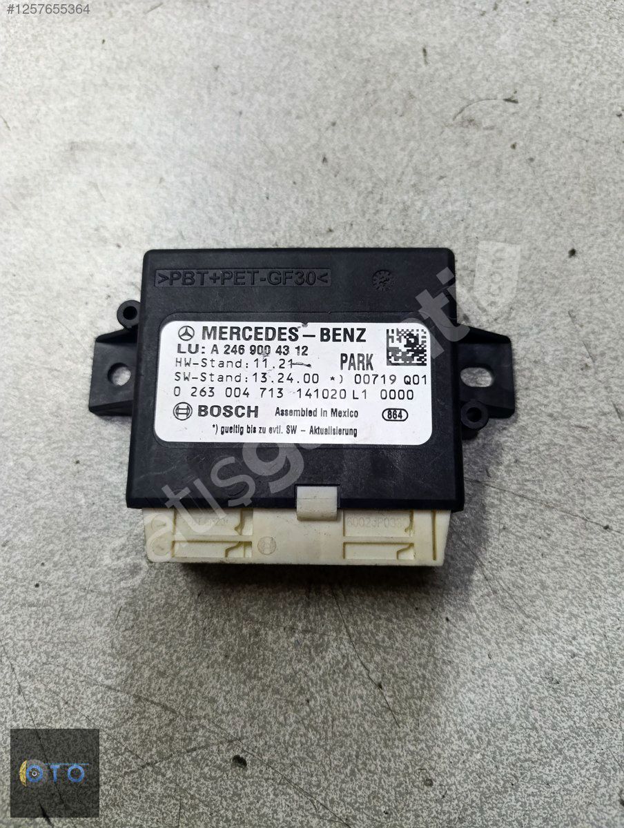 MERCEDES CLA PARK SENSÖR BEYNİ A2469004312