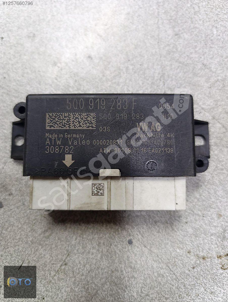 VW AUDİ SEAT SKODA PARK SENSÖR BEYNİ 5Q0919283F 4 KANAL