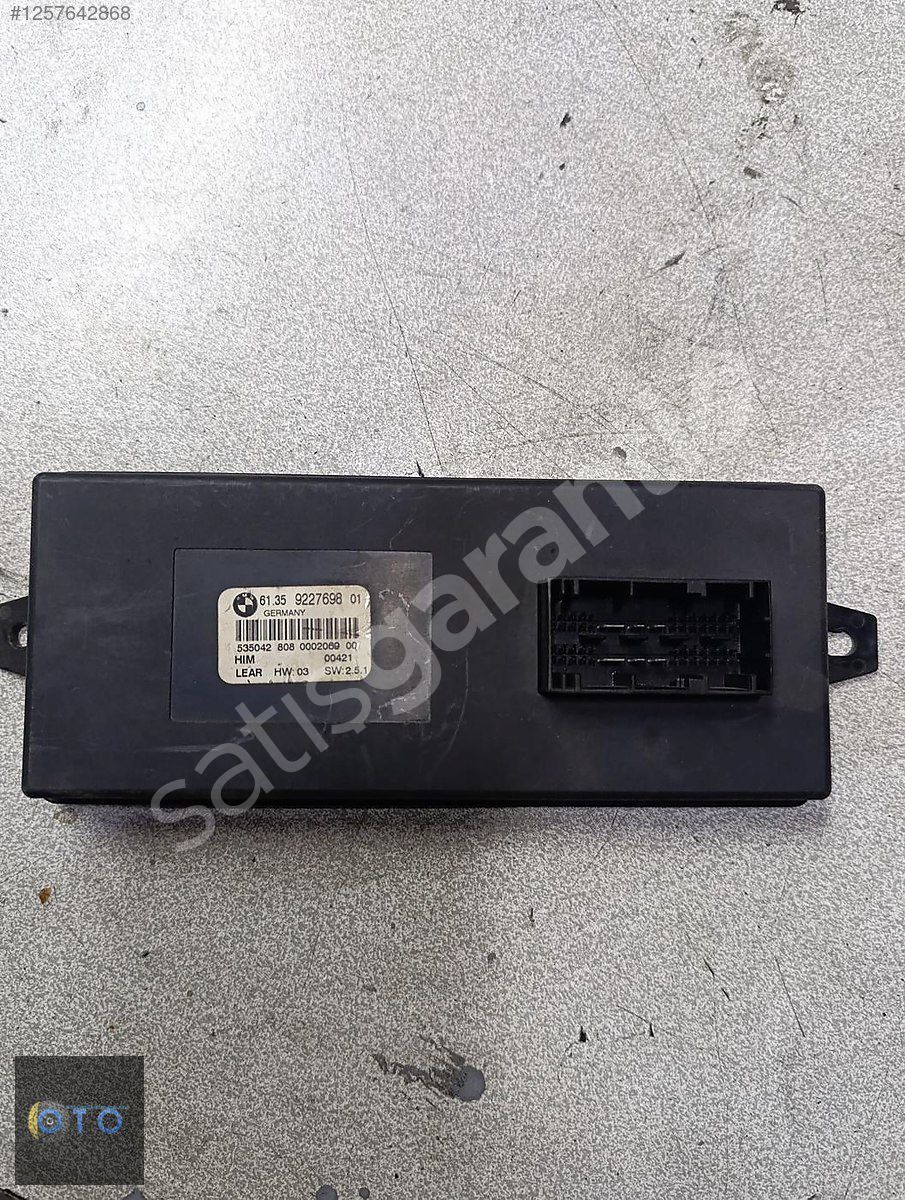 BMW X6 E71 E72 HYBRİD İNTERFACE MODÜL 9227698