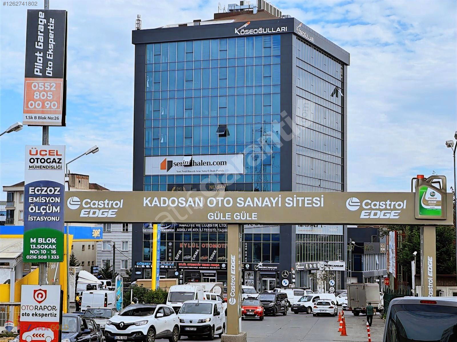 KADOSAN SAN SİTESİ KARŞISI TABELA DEĞERİ YÜKSEK PLAZA KATI