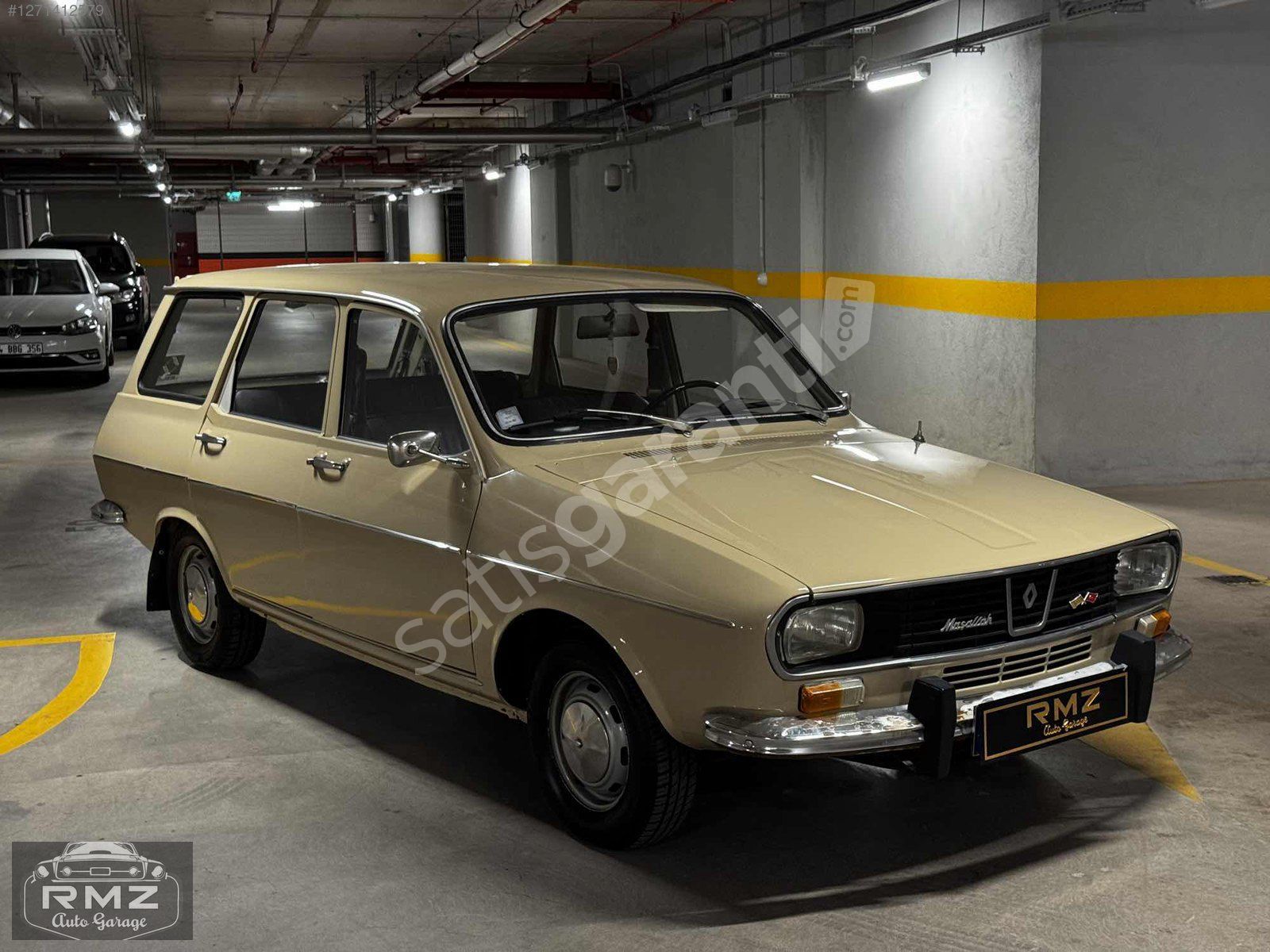 RMZ AUTO GARAGE'DAN RENAULT 12 TN ÖZEL PLAKALI