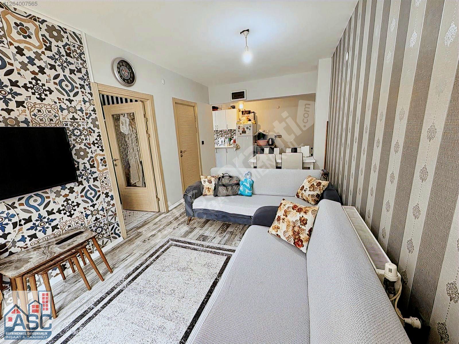 ASC DEN MERKEZDE BAKIMLI VE MASRAFSIZ SATILIK 1+1 DAİRE