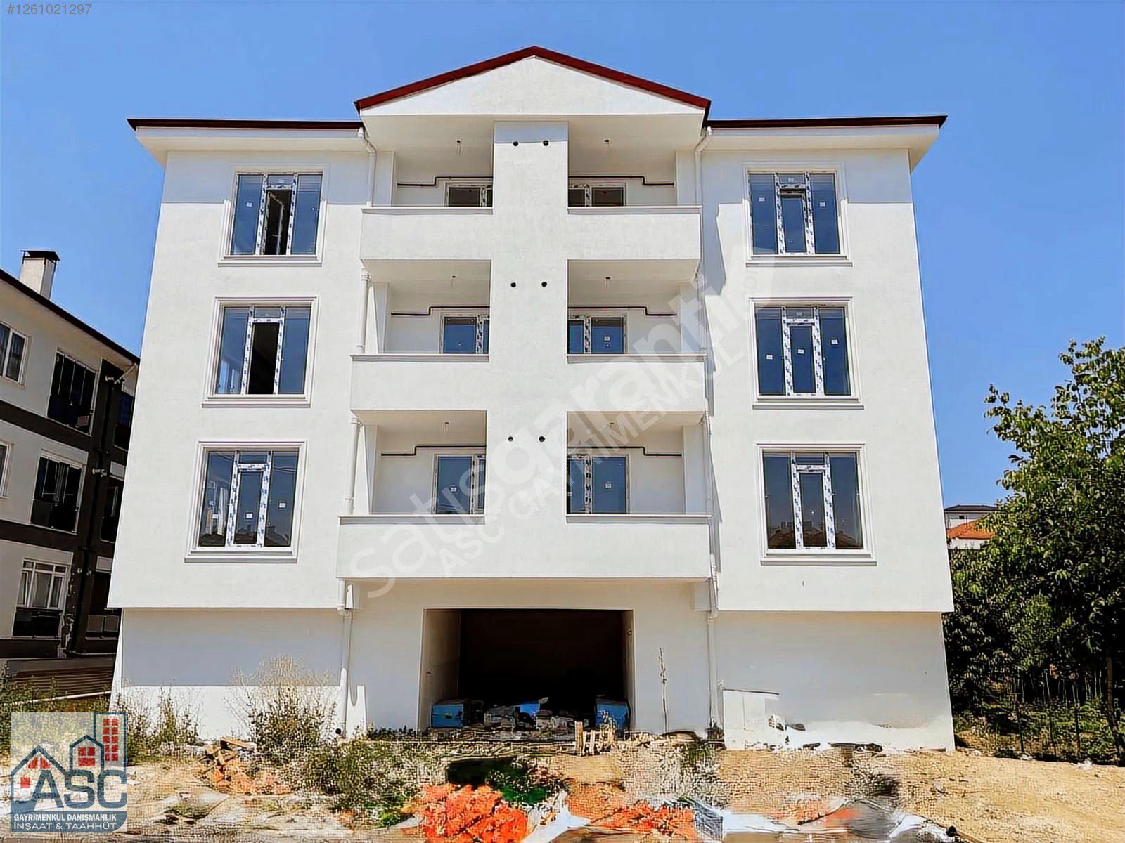 ASC DEN ÖZEL GARAJLI GÜNEY BATI CEPHE SATILIK 2+1 SIFIR DAİRE