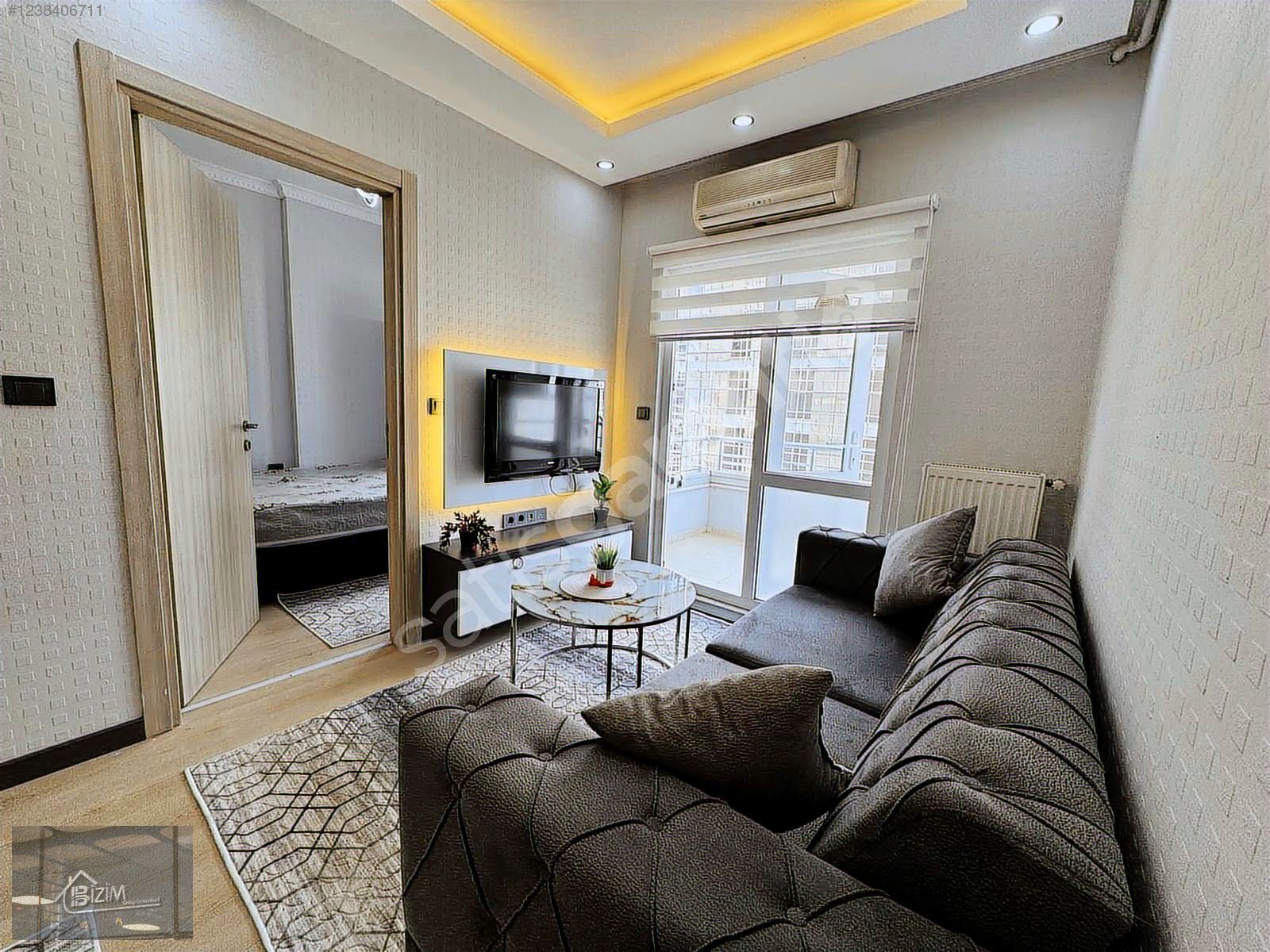 BİZİM'DEN 1.350.00 KREDİ 2+1 LÜX EŞYALI TASARIMLI SATILIK DAİRE